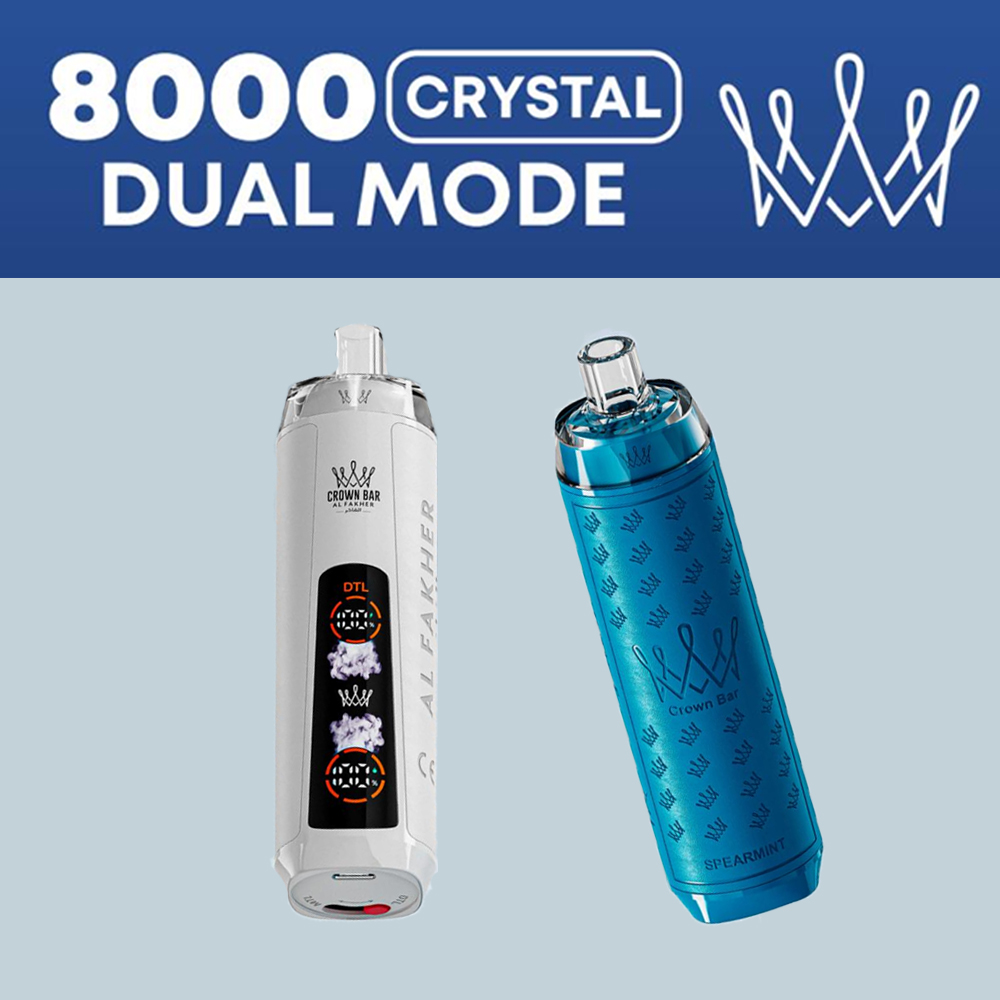 Al Fakher 8000 Puffs Crystal | EU Lagerlieferung