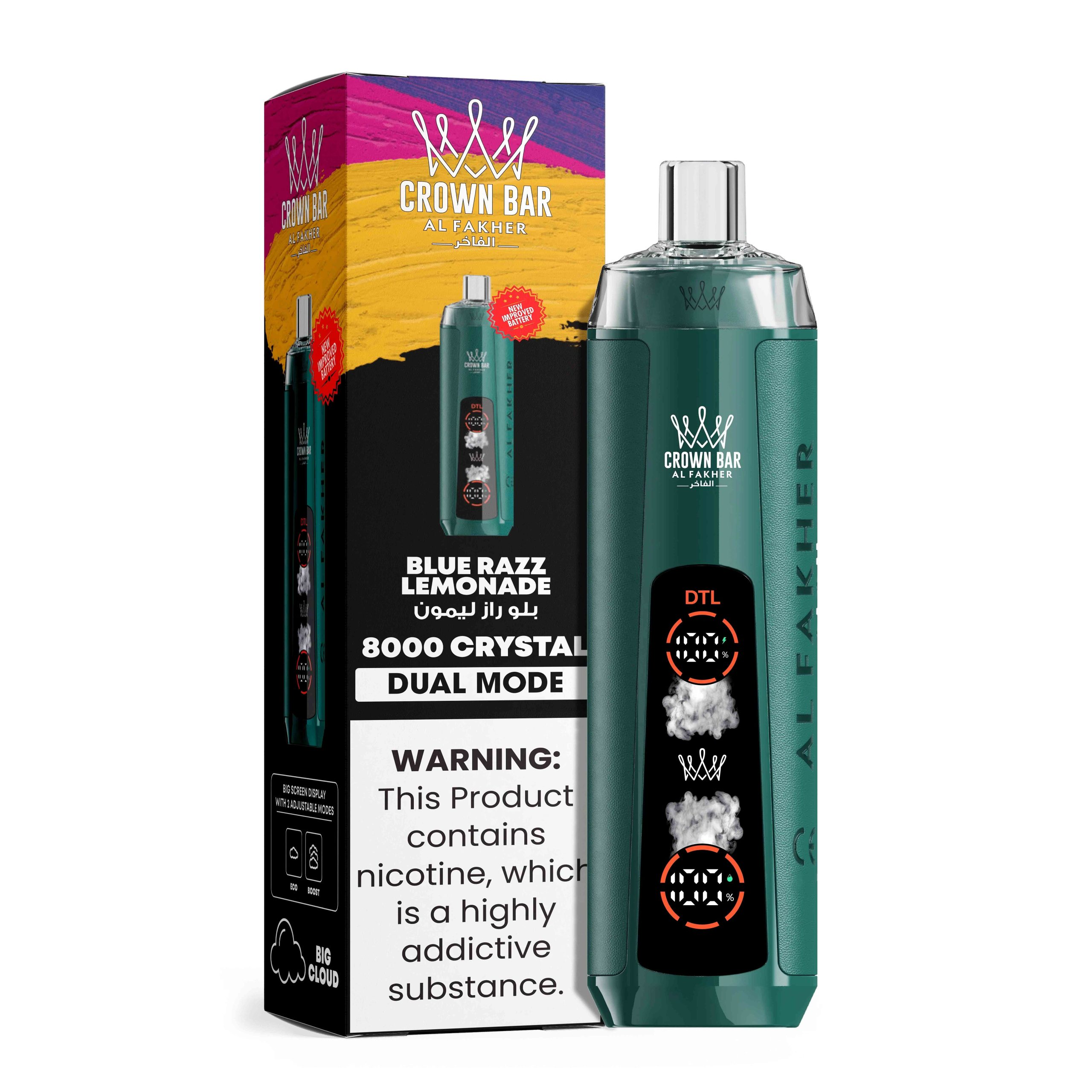 aufbau einer vape Al Fakher Crown Bar kaufen