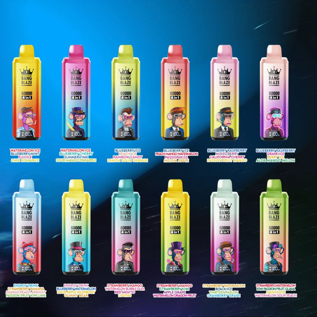Bang Blaze 60K Elenco gusti Bang Blaze 60K Elenco gusti