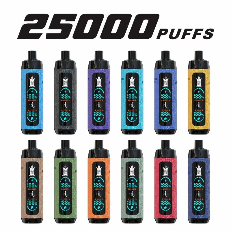Bang King Shisha 25000 Puffs | 25k Züge Einweg-Vape mit Leder