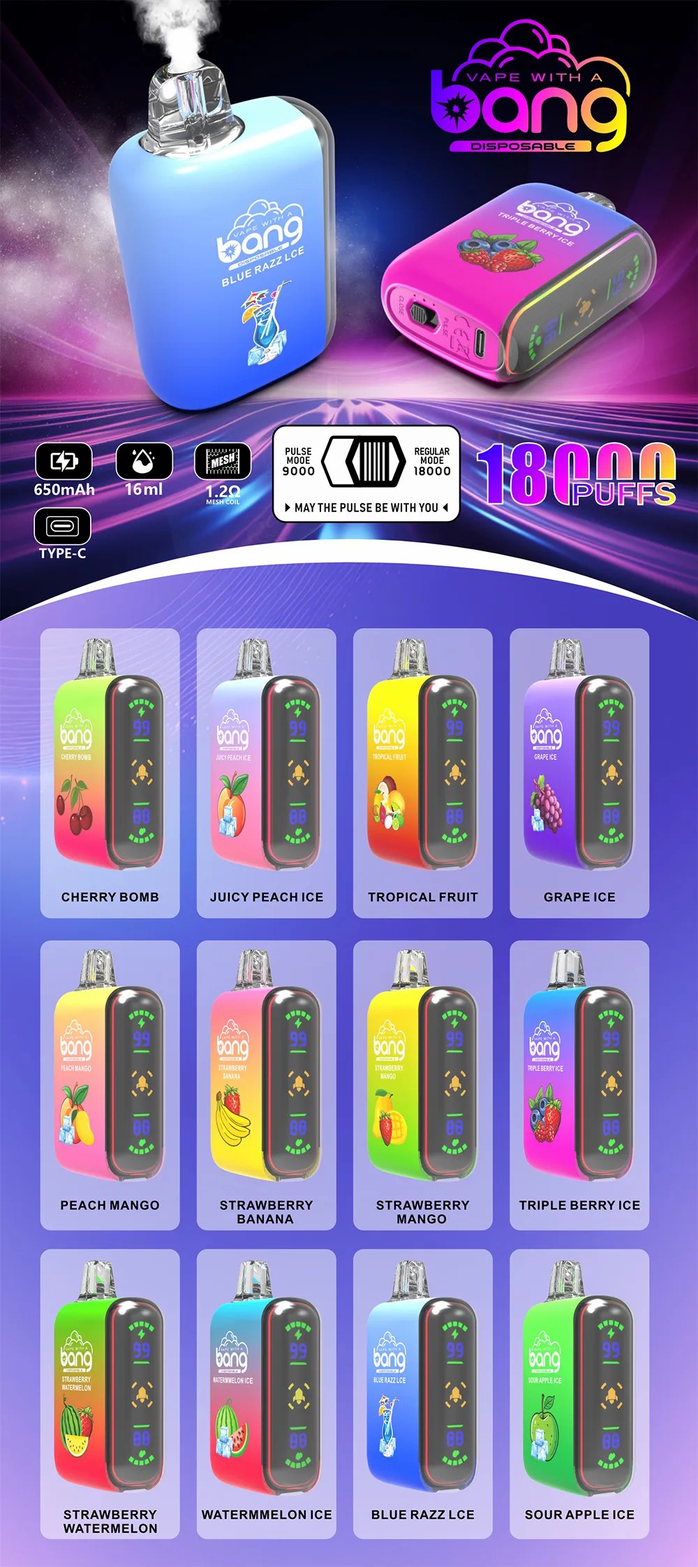 Bang Pulse 18K banner