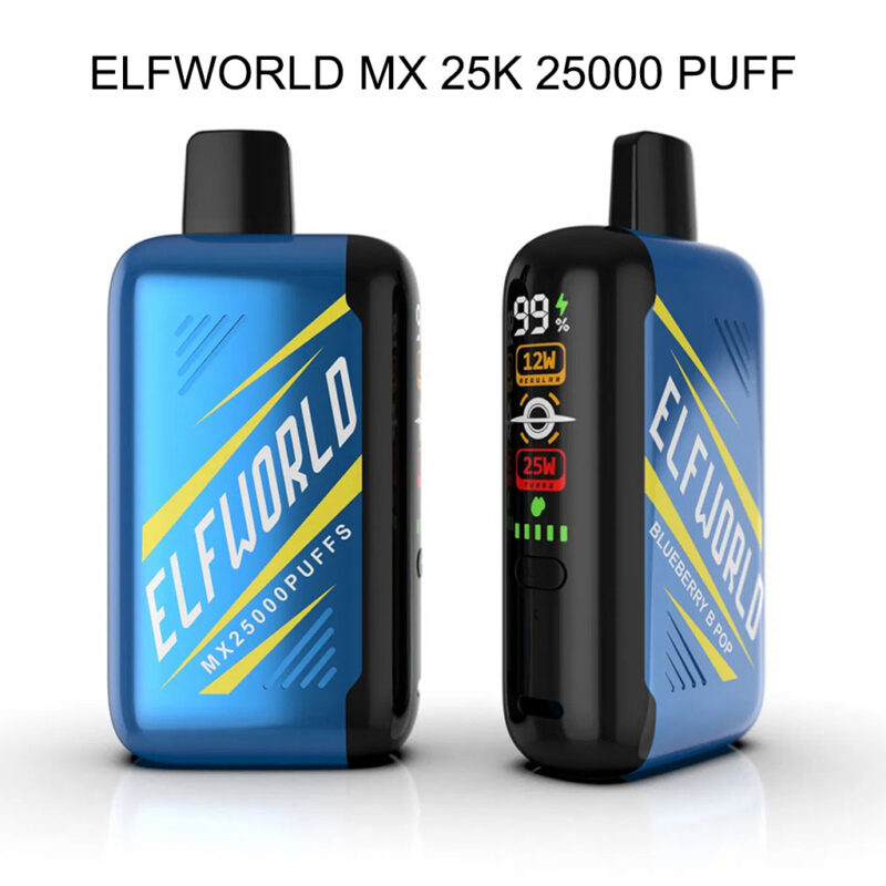 Blueberry B POP Elfworld Mx25000 Engros Mesh Coil Engangs Vape Puffs Vape Blueberry B POP Elfworld Mx25000 Engros Mesh Coil Engangs Vape Puffs Vape