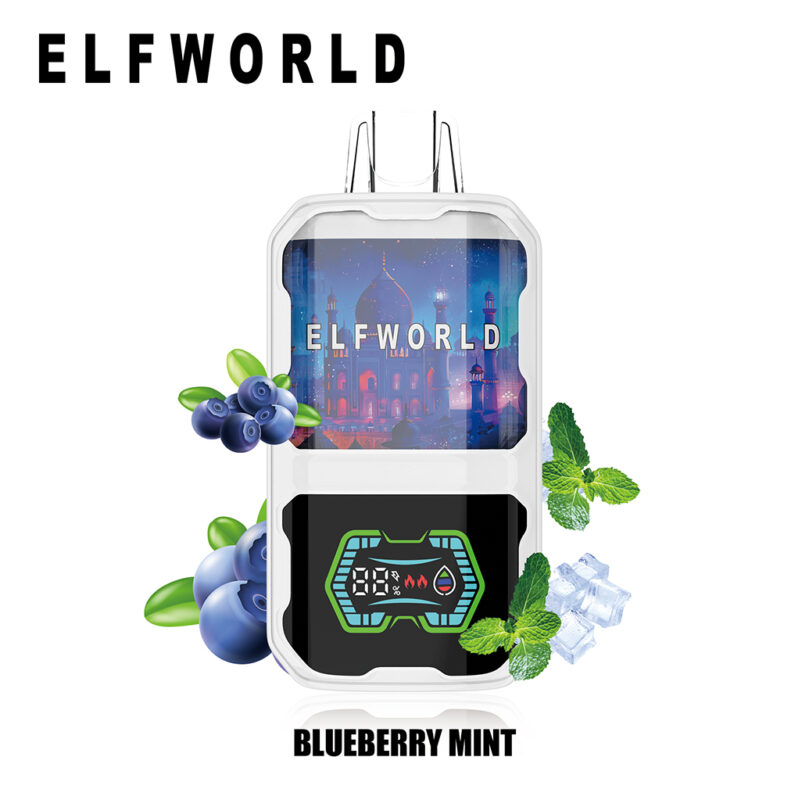 Mirtilo com Hortelã Elfworld AI 22000puffs