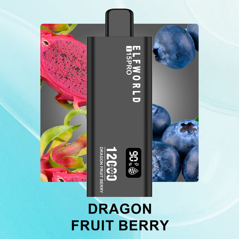 DRAGON FRUIT BERRY Elfworld i15 PRO 12000 PUFF DRAGON FRUIT BERRY Elfworld i15 PRO 12000 PUFF
