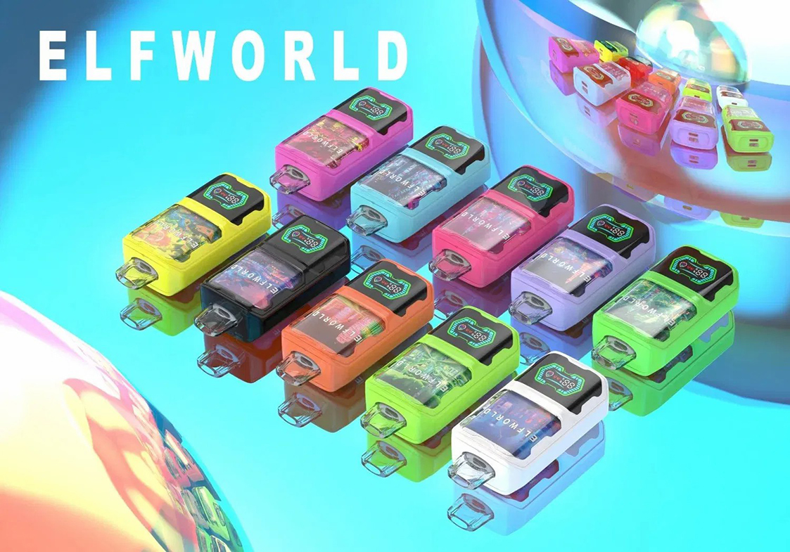 Elfworld Ai 22000puff Caneta Vape com Tela Inteligente