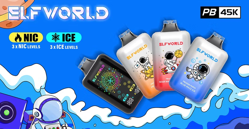 Elfworld PB 45000 45k Puff banner Elfworld PB 45000 45k Puff banner
