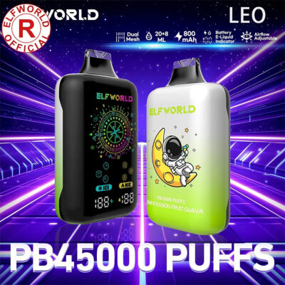 Elfworld pb 45000 45k puff wegwerp vapes