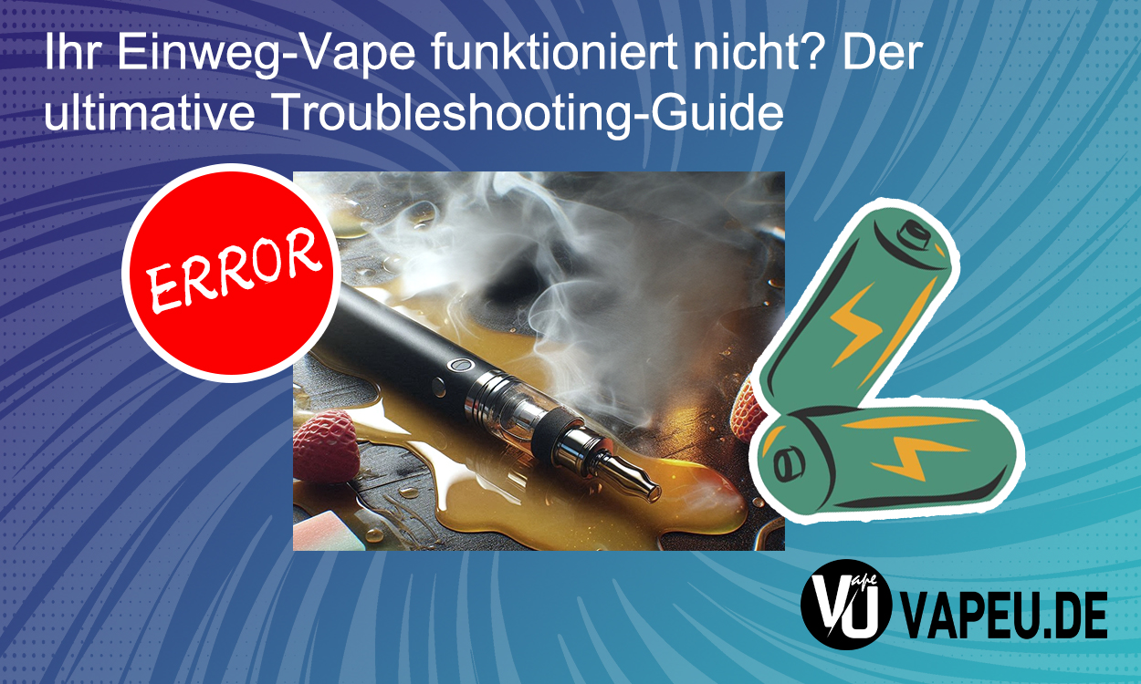 Your disposable vape isn't working? The ultimate troubleshooting guide  (flashing, burnt flavour & more)