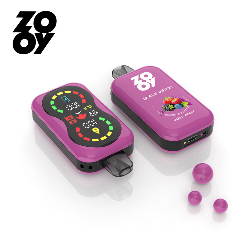 Mixed Berry Zooy blaze 25000 25k puff engangs vape Mixed Berry Zooy blaze 25000 25k puff engangs vape