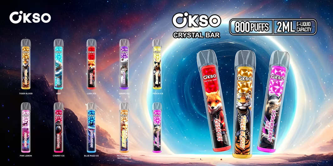 OKSO Crystal bar 800 banner OKSO Crystal bar 800 banner