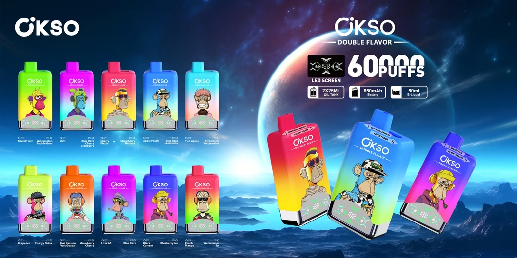 OKSO Double Flavour 60k banner OKSO Double Flavour 60k banner