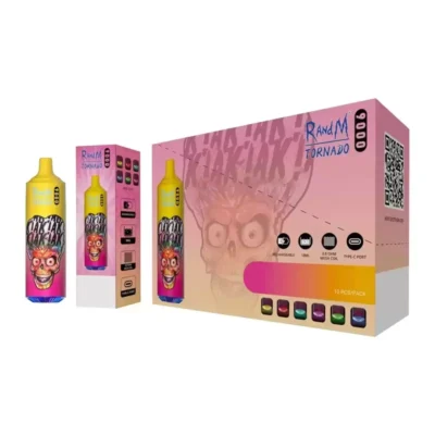 randm tornado 9000 verboten RandM Tornado 9000 Intense Vape Flavors| Cool mint main image 1