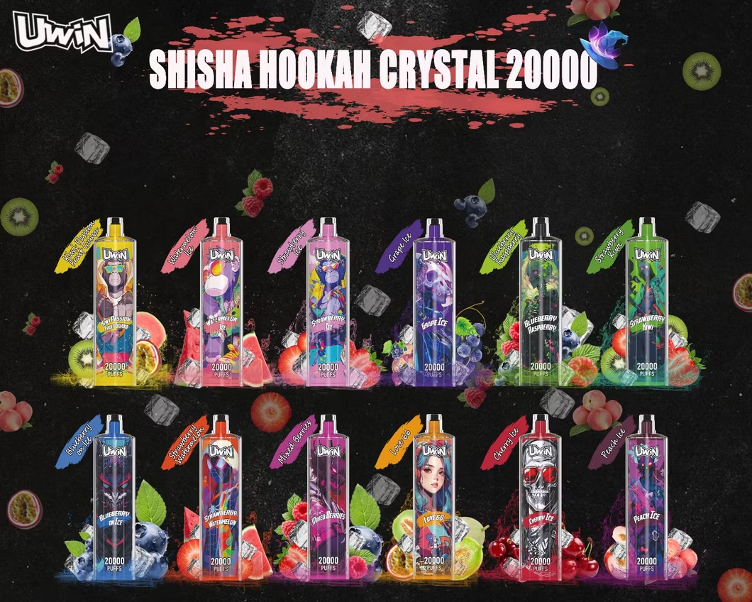 Uwin Shisha vandpibe krystal 20k banner