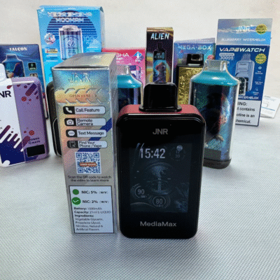JNR Media Max 40000 Puffs  Vape trifft Smartphone