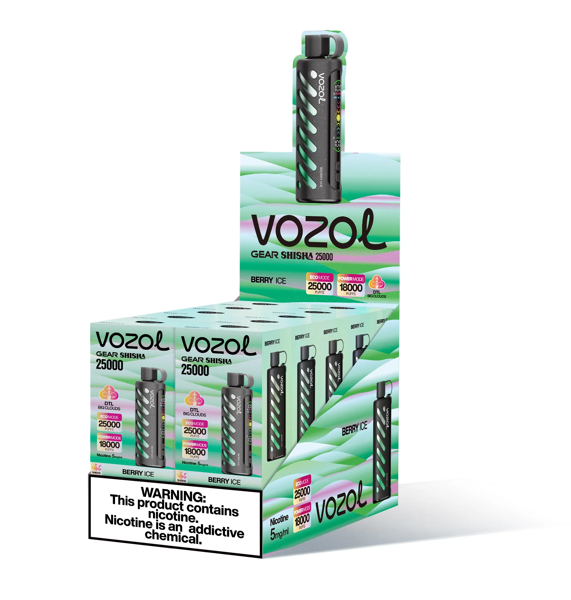 vape vozol 25000 Izy Vape 18000 Lost Vape Lightrise TB 18K 18000 Puffs Disposable - 18mL IZY  ONE