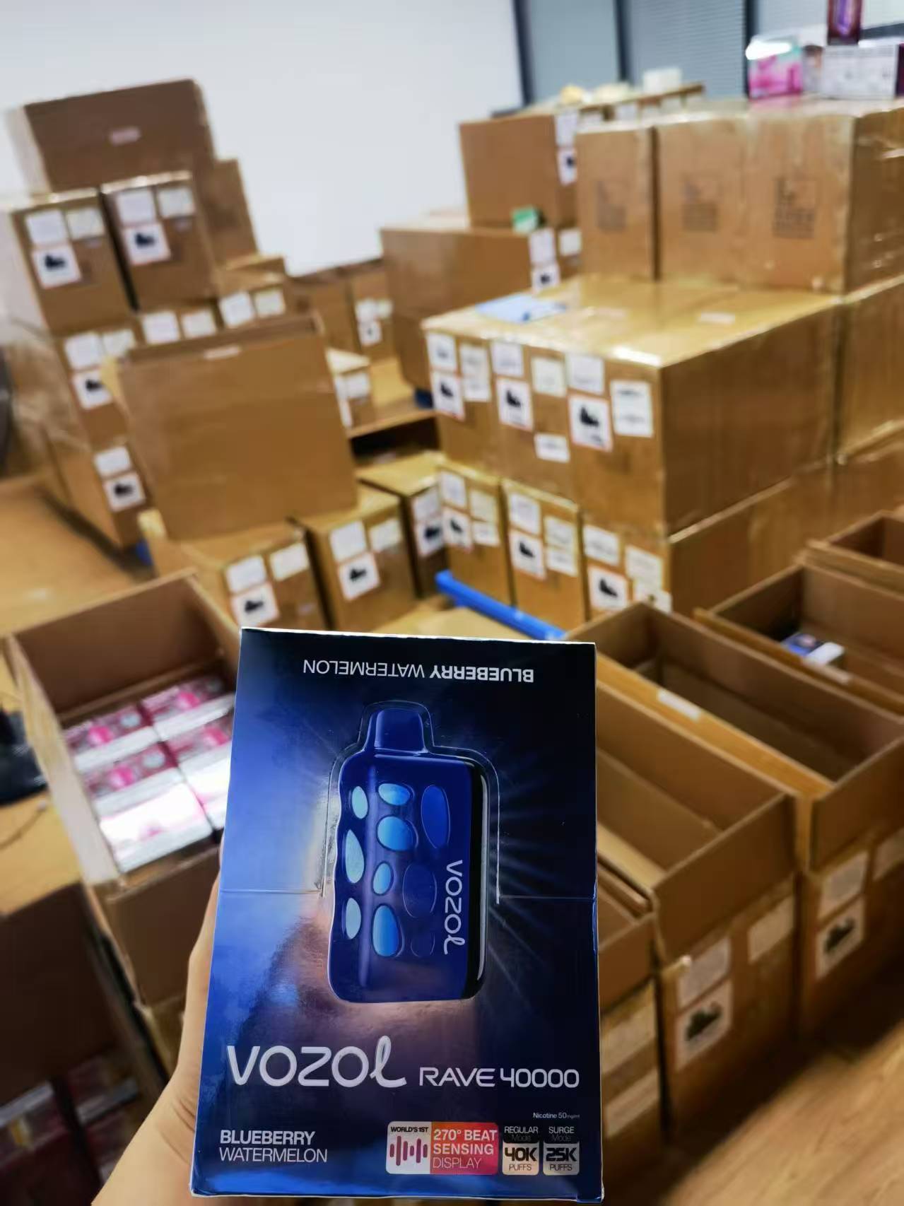 Vozol Rave 40000 Puffs 40k Vape E-cigarettes Disposable Top Price