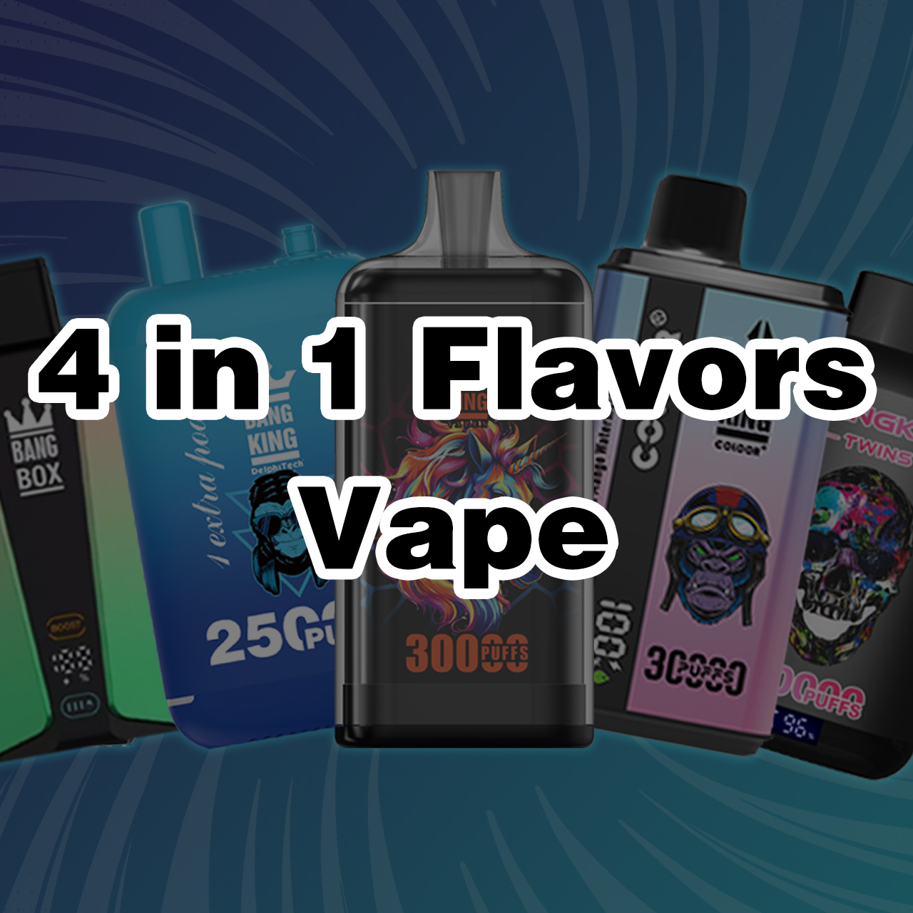 4 in 1 Flavours Vape