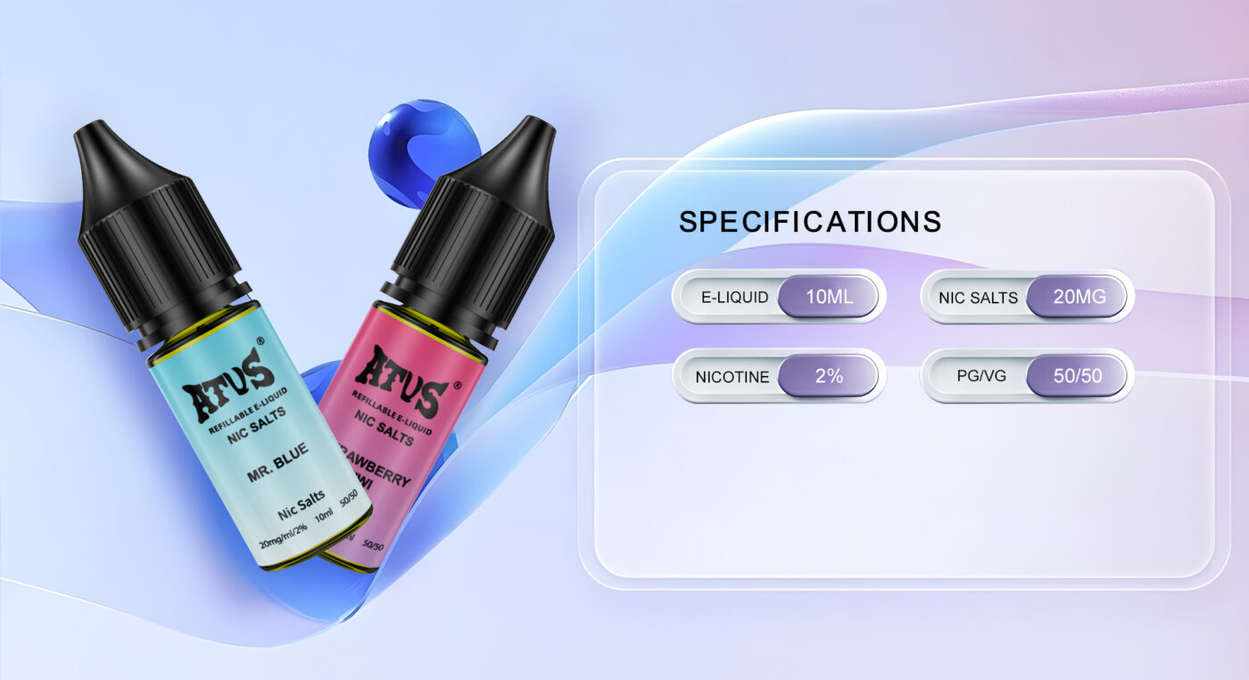 Specyfikacje płynu ATVS 10 ml Specyfikacje płynu ATVS 10 ml