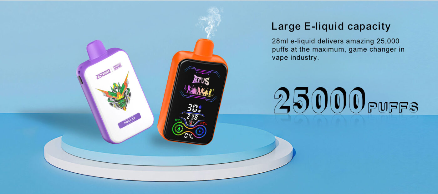 ATVS 25K Puffs display ATVS 25K Puffs display