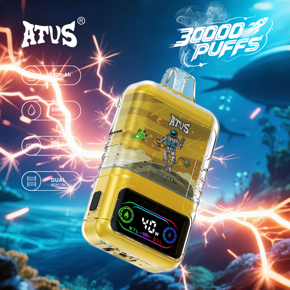 ATVS 30000 Puffs Einweg-Vape | 30k Züge & Pro-Leistung