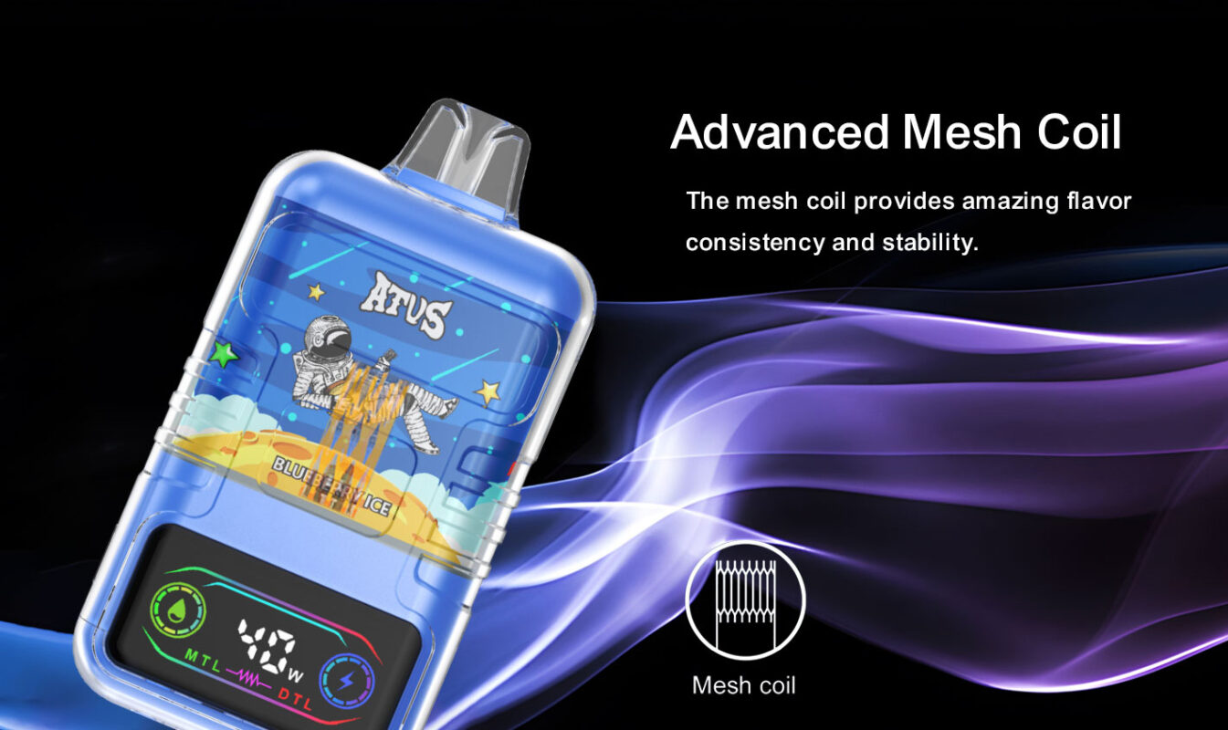 ATVS 30k Puffs Vape mesh dual coil ATVS 30k Puffs Vape mesh dual coil