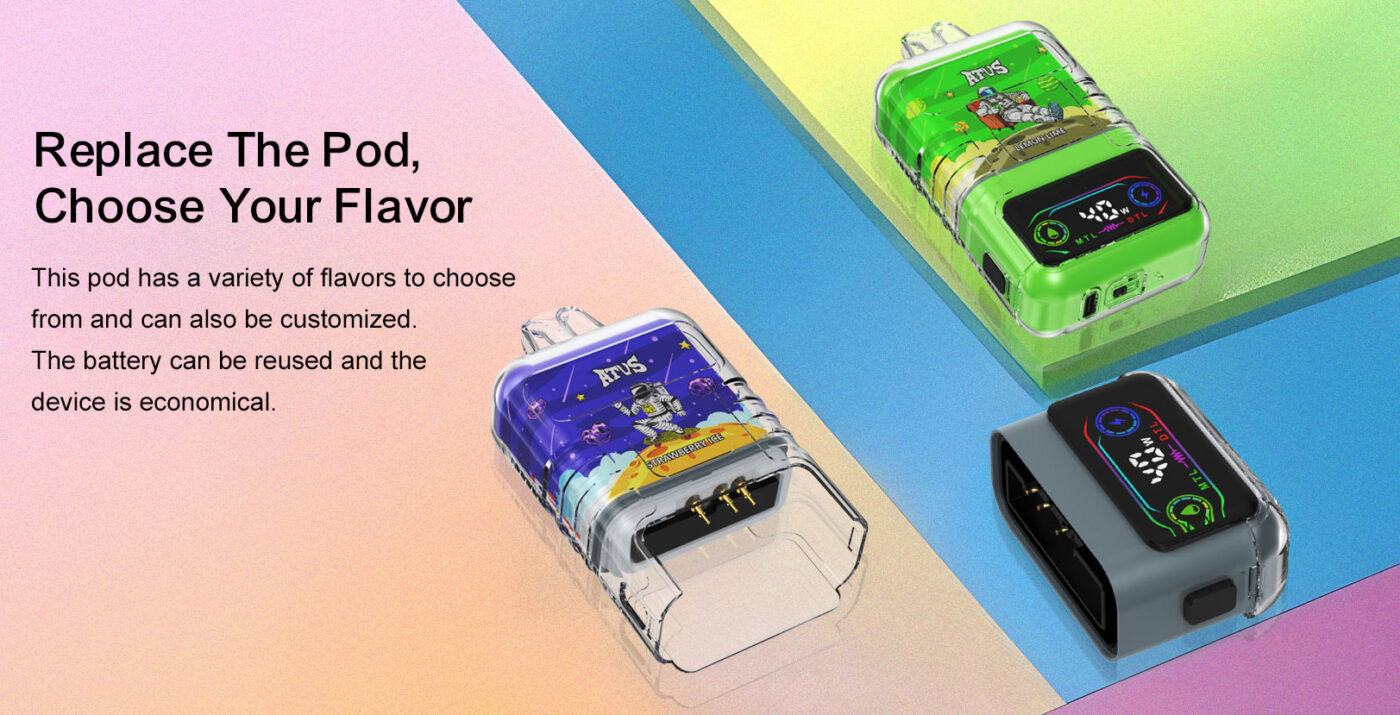 ATVS 30k Puffs Vape sostituire pod ATVS 30k Puffs Vape sostituire pod
