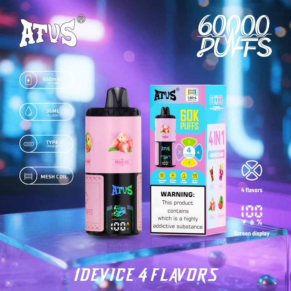 vapes 60000 züge WASPE 60K | 3-in-1 60000 puffs, triple flavor, bulk disposable vape main image 1