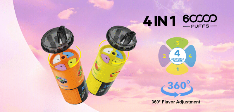 ATVS 60000 Puffs 4 in 1 Flavors vape ATVS 60000 Puffs 4 in 1 Flavors vape
