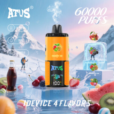 ATVS 60000 Puffs: 4-in-1 disposable vape 60k puffs 4 flavours