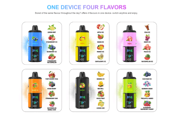 ATVS 60000 Puffs flavors list ATVS 60000 Puffs flavors list