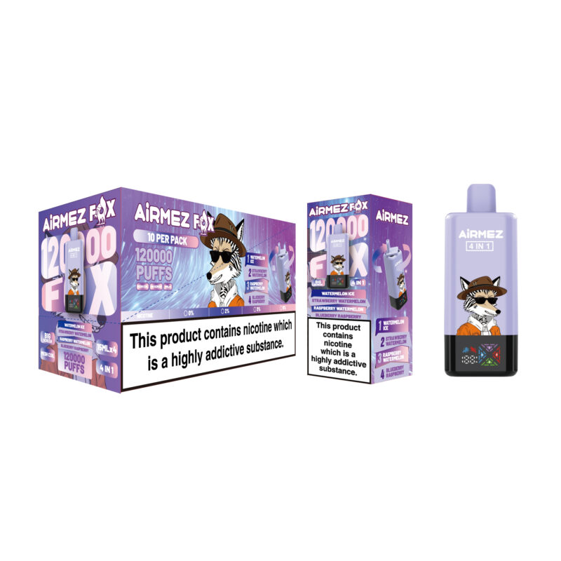 Airmez FOX 120k puff 10 Airmez FOX 120k puff 10