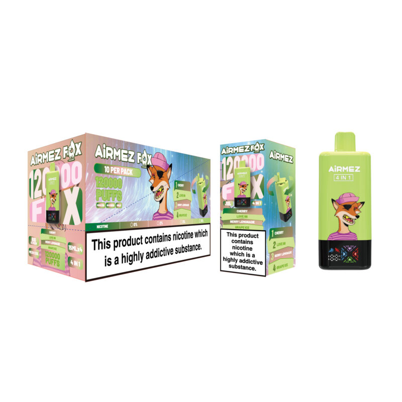Airmez FOX 120k puff 6 Airmez FOX 120k puff 6