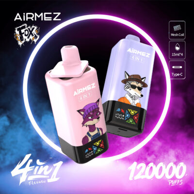 Airmez FOX 4 IN 1 120000 パフ 120k メイン画像