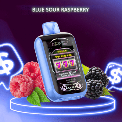 Airmez Matrix 30000 puff 30k Vape FRAMBOESA AZUL AZEDO