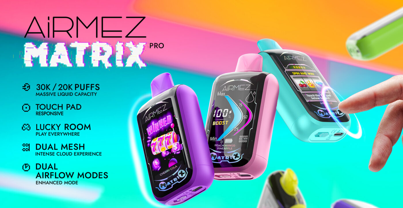 Airmez Matrix 30000 puff 30k banner 1