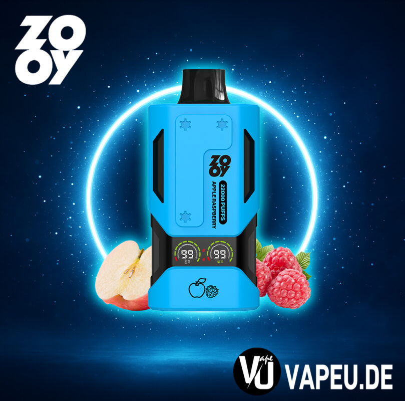 Maçã Framboesa ZOOY vapor 22000 Puffs 22K Maçã Framboesa ZOOY vapor 22000 Puffs 22K