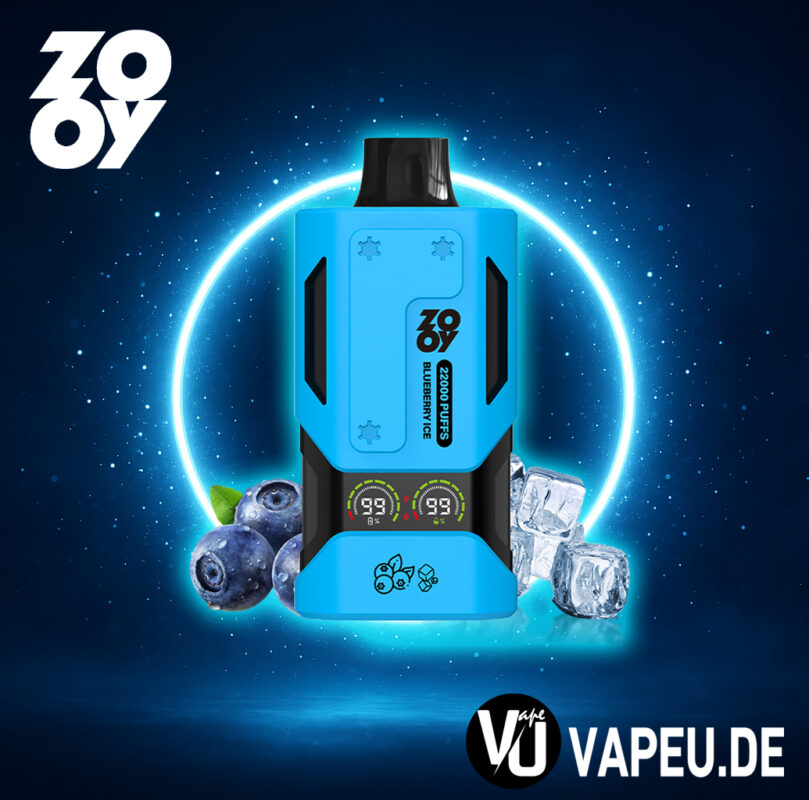 Mirtilo Gelo ZOOY vapor 22000 Puffs 22K Mirtilo Gelo ZOOY vapor 22000 Puffs 22K