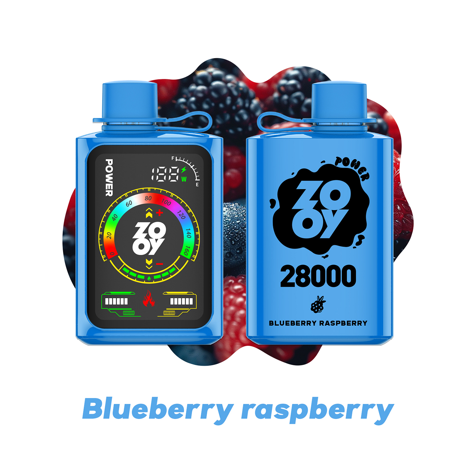 Blueberry raspberry ZOOY POWER 28000 Blueberry raspberry ZOOY POWER 28000