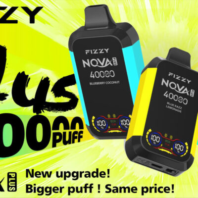 FIZZY NOVA PLUS 40000 puff Banner
