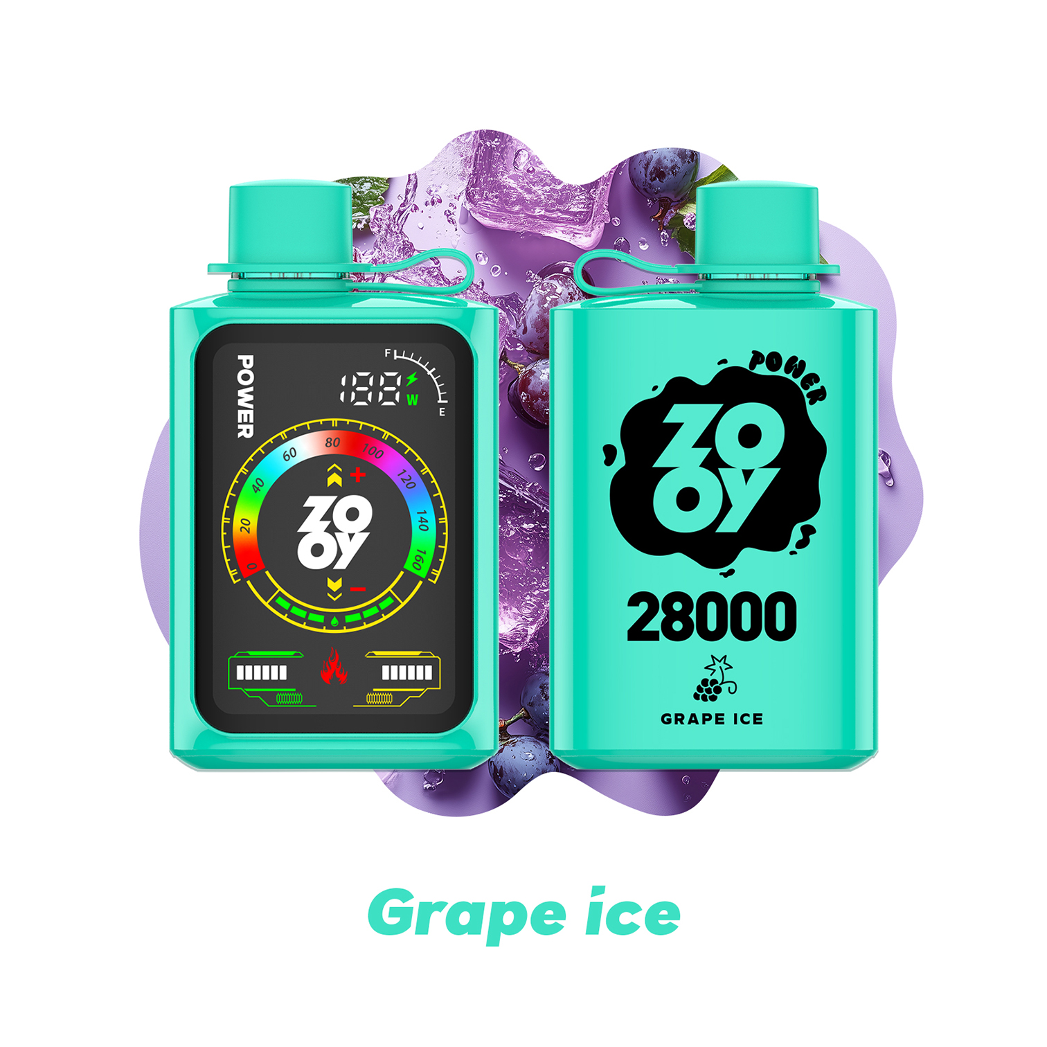 Grape ice ZOOY POWER 28000 Grape ice ZOOY POWER 28000