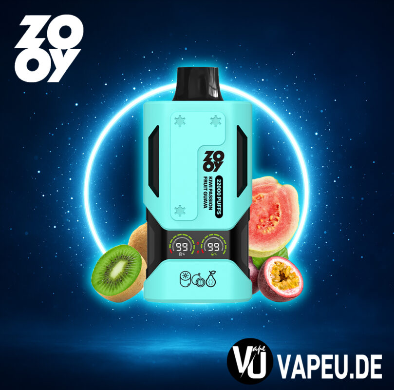 Kiwi Maracujá Goiaba ZOOY vapor 22000 Puffs 22K Kiwi Maracujá Goiaba ZOOY vapor 22000 Puffs 22K