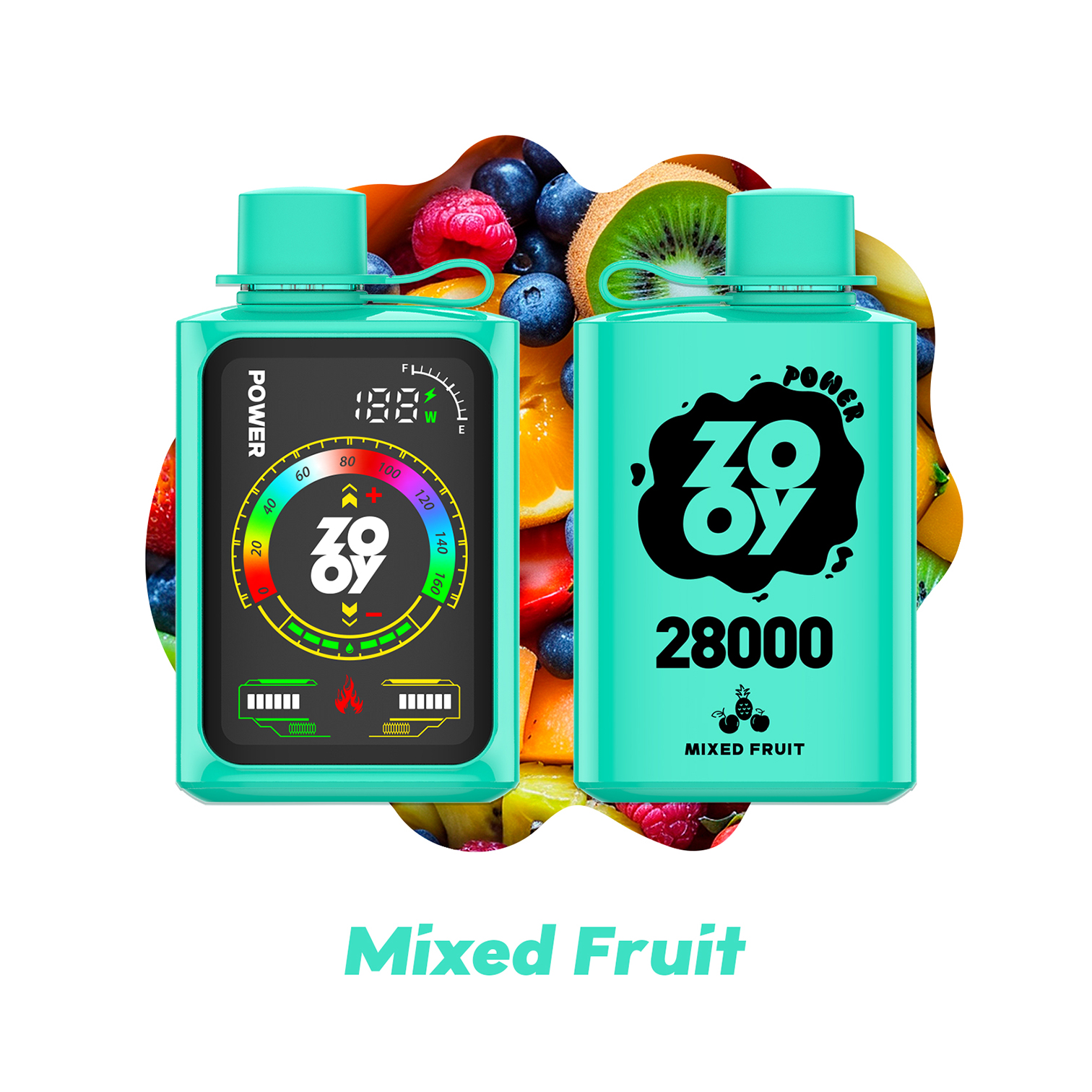 Mixed Fruit ZOOY POWER 28000 Mixed Fruit ZOOY POWER 28000