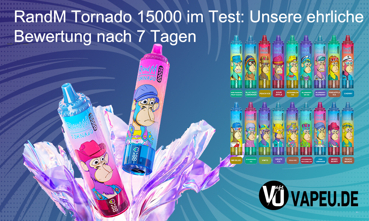 RandM Tornado 15000 in test Our honest evaluation after 7 days