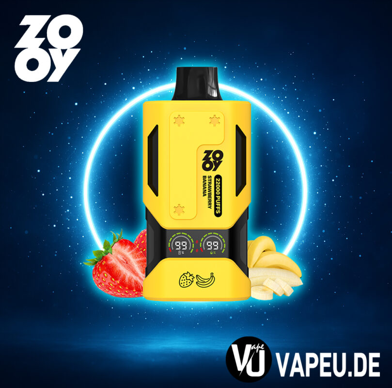 Morango Banana ZOOY vapor 22000 Puffs 22K Morango Banana ZOOY vapor 22000 Puffs 22K