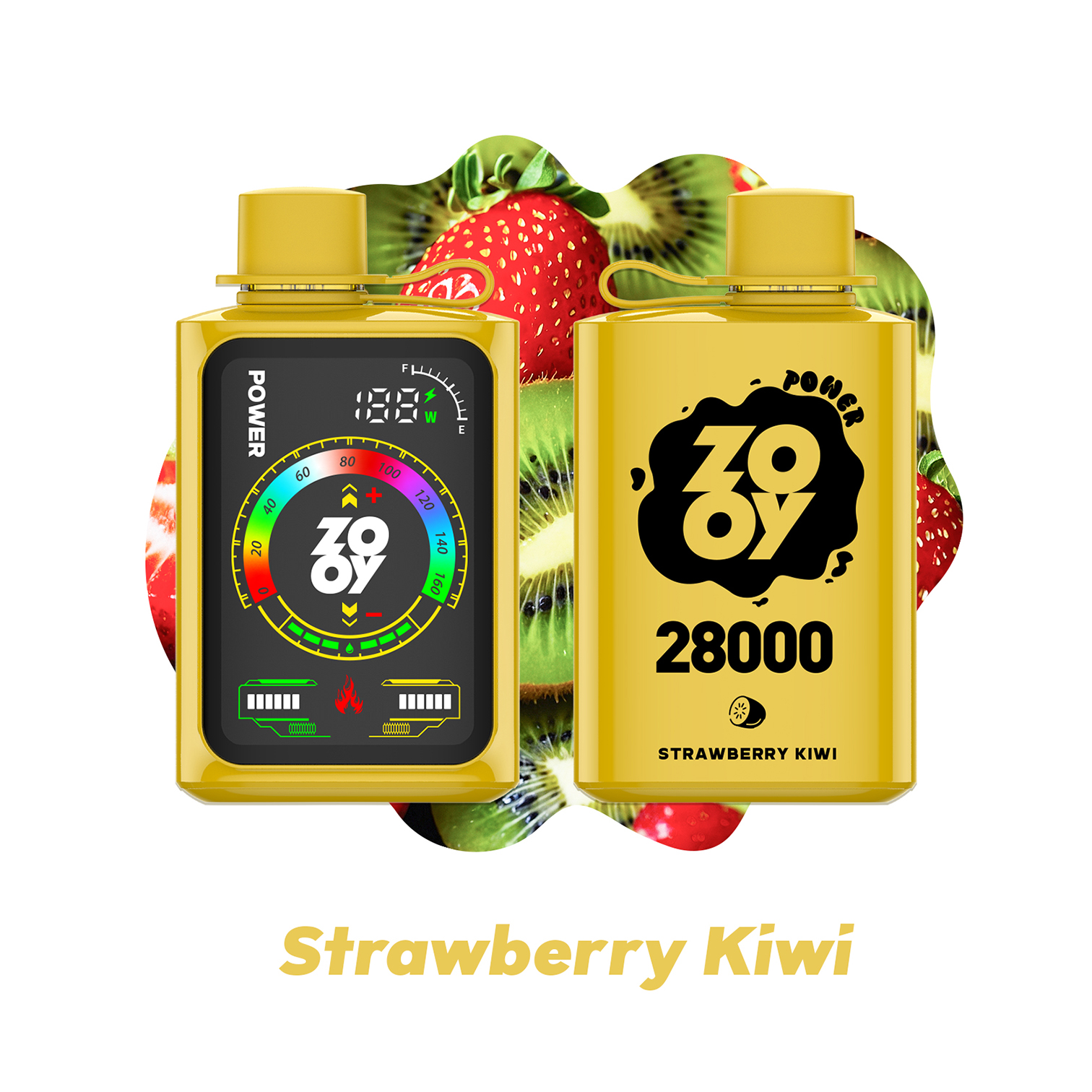 Strawberry Kiwi ZOOY POWER 28000 Strawberry Kiwi ZOOY POWER 28000