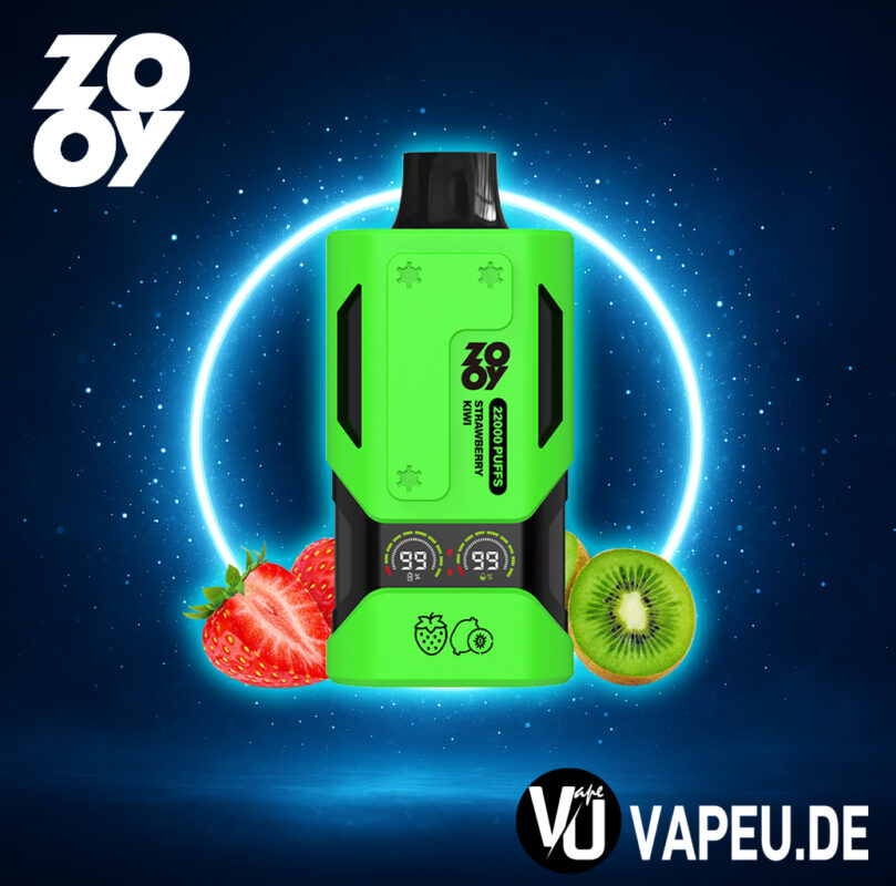Morango Kiwi ZOOY vapor 22000 Puffs 22K Morango Kiwi ZOOY vapor 22000 Puffs 22K
