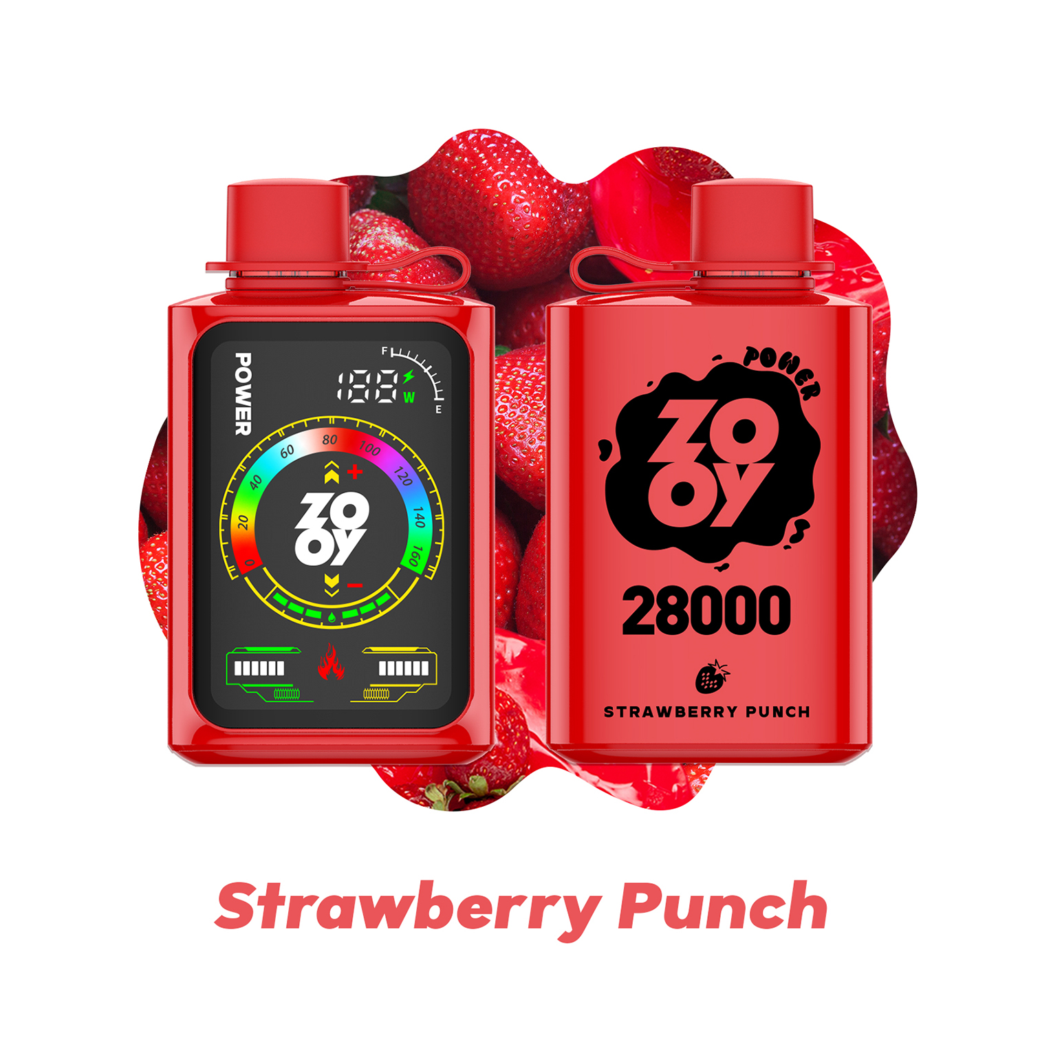 Strawberry Punch ZOOY POWER 28000 Strawberry Punch ZOOY POWER 28000