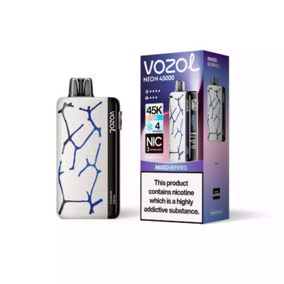 Vozol Neon 45000 Puffs 45K Förfylld engångssats 24ml 18 skalad