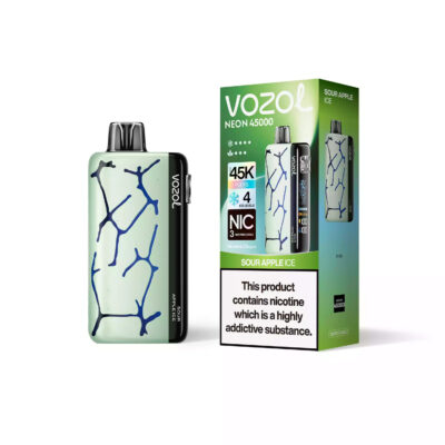 Vozol Neon 45000 Puffs 45K Förfylld engångssats 24ml 20 skalad