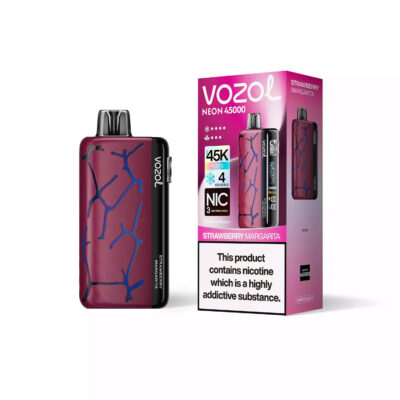 Vozol Neon 45000 Puffs 45K Förfylld engångssats 24ml 23 skalad